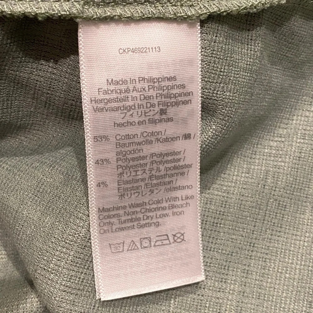 New! Madewell V-neck Wrap Dress, light green nwt 16314 - Picture 8 of 11